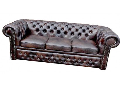 Chesterfield Sofa Bank Leren Bankstel Bekleding Leicester Woonkamer Banken Nieuw