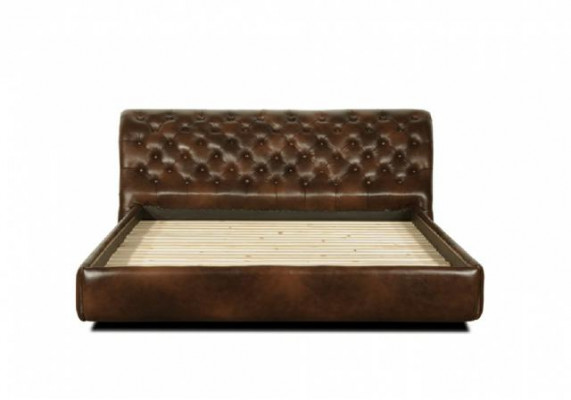 Chesterfield Big Bett Gestoffeerd Bed Tweepersoonsbed Antiek Elegant Koninklijk Bed NIEUW