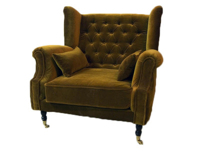Chesterfield oorfauteuil fauteuil bank relax bekleding designer banken Liverpool