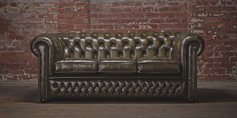 Chesterfield 3-zits XXL Stoffen Zitbank Sofa Bankstel Grote Banken 2016-06