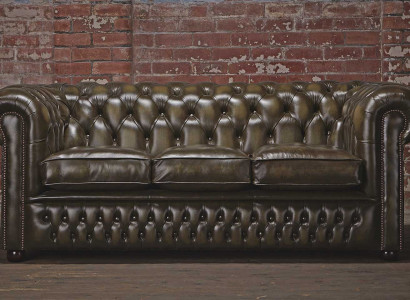 Chesterfield 3-zits XXL Stoffen Zitbank Sofa Bankstel Grote Banken 2016-06