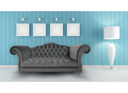 Chesterfield Sofa Bekleding Designer Banken Sofas Set Textiel Stof Textiel 24
