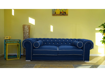 Chesterfield Sofa 3 ZITTER Bekleding Designer Banken Sofas Set SL Sofa 5
