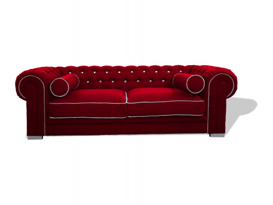 Chesterfield Sofa 3-zitter Bekleding Designer Banken Sofa's Set SL Sofa 21