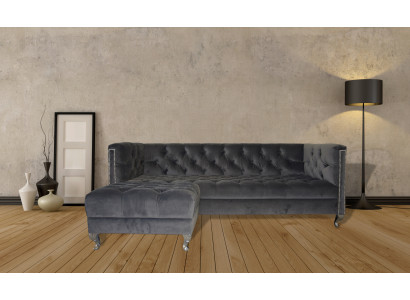 Chesterfield Sofa 3-Zits Bekleding Designer Banken Sofa's Set SLIII Bank №3