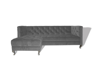 Chesterfield Sofa 3-ZITS Bekleding Designer Banken Sofas Set SLIII Sofa №6