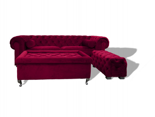 Chesterfield Sofa Bekleding Designer Banken Sofas Set Couch SLIII Sofa №24