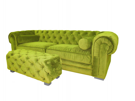 Chesterfield Sofa Bekleding Ontwerper Banken Sofa's Garnituur Bank SLIII Sofa №43