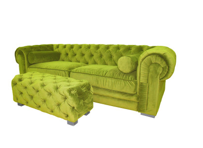 Chesterfield Sofa Bekleding Ontwerper Banken Sofa's Garnituur Bank SLIII Sofa №43