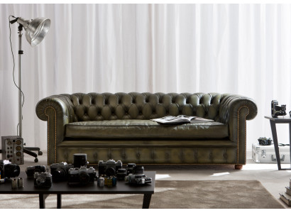 Chesterfield Sofa Bankstel Bekledingsset 3 Zits Banken Klassiek Nieuw Richmond