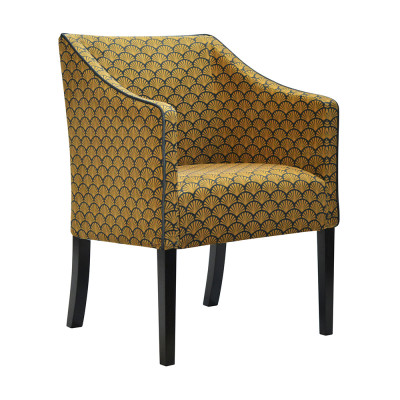 Ontwerp Loungestoel Eetkamer Fauteuil Relaxatie Beklede Gastro Fauteuil Jump Prosty