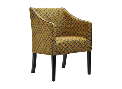 Ontwerp Loungestoel Eetkamer Fauteuil Relaxatie Beklede Gastro Fauteuil Jump Prosty