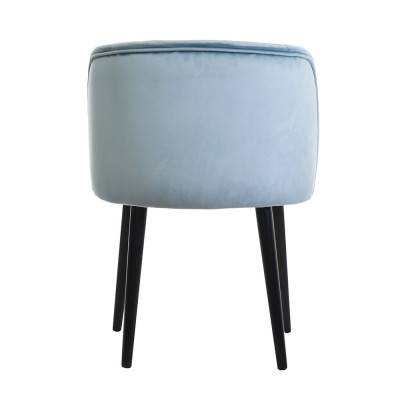 Design Lounge Club Stoel Eetkamer Leun Relax Beklede Gastro Stoelen Fauteuil Livia