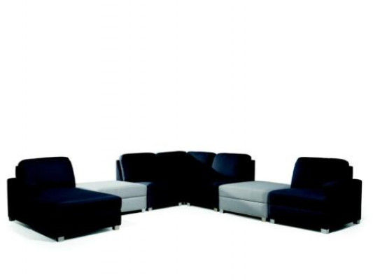 Hoekbank elementen zitplaats bank bekleden vrijstaande bank banken bekleden