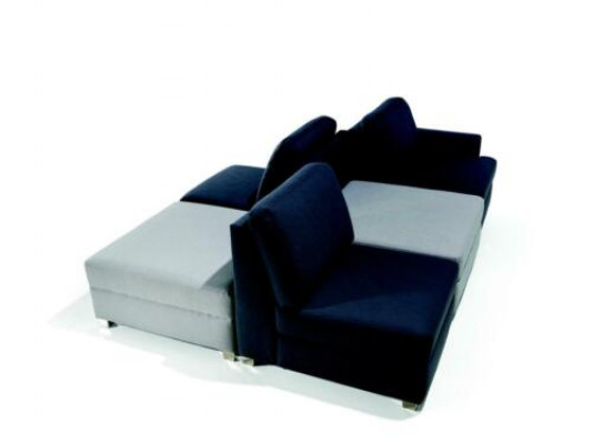 Hoekbank elementen zitplaats bank bekleden vrijstaande bank banken bekleden