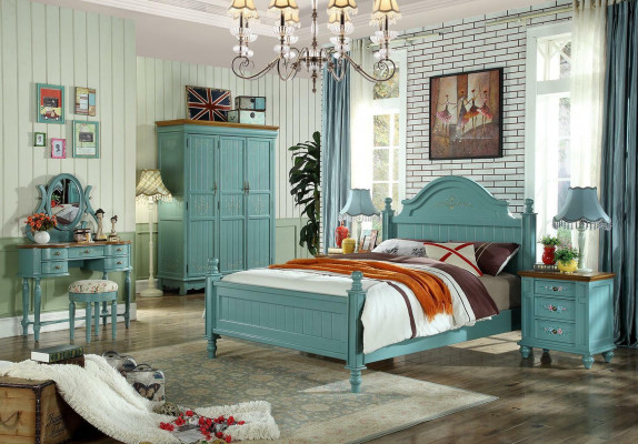 Hotel Polster Dubbele Bedden Amerikaans Bix XXL Hout Textiel Bed Luxe Design