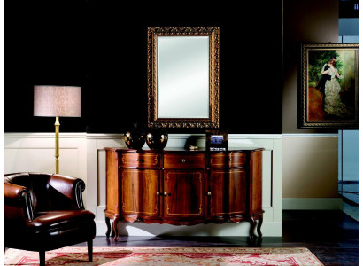 Stuur houten luxe Italiaanse meubels 2-delige set meubelstijl barok commode.