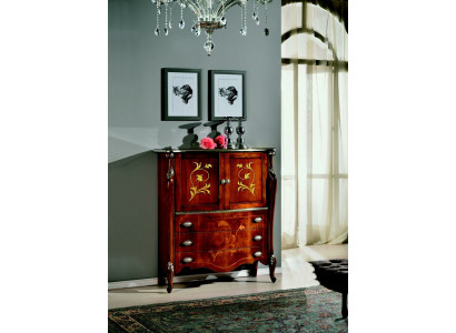 Meubels Hout Stijl Barok Chic Kast Commode Kasten Ontwerper Italiaans