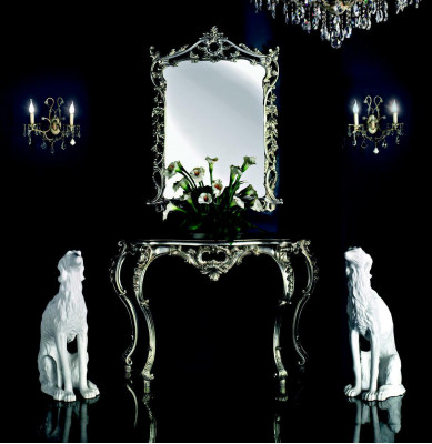 Muur decoratie meubels wonen luxe interieur muur spiegel garderobe nieuw