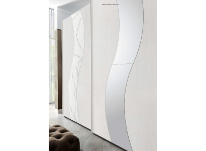 Kledingkast met zweefdeuren Slaapkamer kast Kasten Hout Design Modern