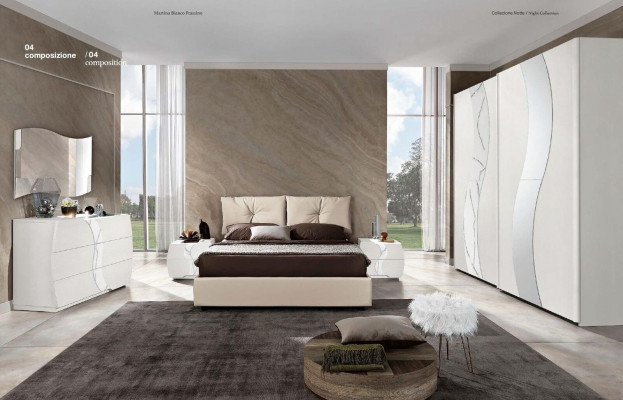 Kledingkast met zweefdeuren Slaapkamer kast Kasten Hout Design Modern