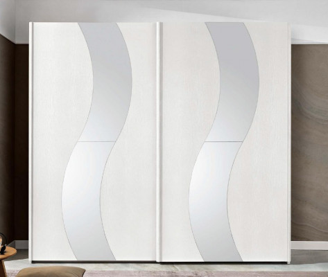 Kledingkast met zweefdeuren Slaapkamer kast Kasten Hout Design Modern