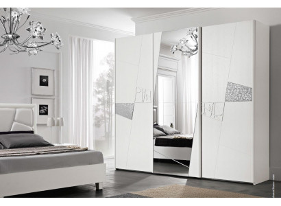 Kasten Italië Garderobekast Kast Luxe Zweefdeuren Ontwerp Hout Modern