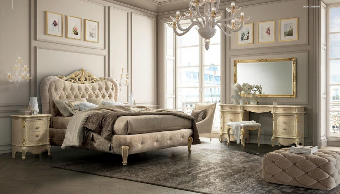 Vanity Mirror Console Design Furniture Luxury Lowboard Chest of Drawers Wood Set New