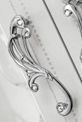 Vitrine Wit Glazen Kast Design Klassieke Kast Luxe Houten Meubels Vitrines Nieuw