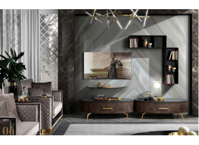Woonkamer tv-meubel Dressoir tv-kast Tafel Commode Laag tv-meubel Hout Modern Nieuw