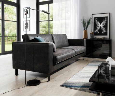 Bank Woonsuite Zitgroep Moderne Beklede Bank Ontwerp Modern 3-Zitter