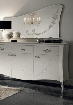 Sideboard commode kast zij-laag bord meubels dressoirs designkasten hout
