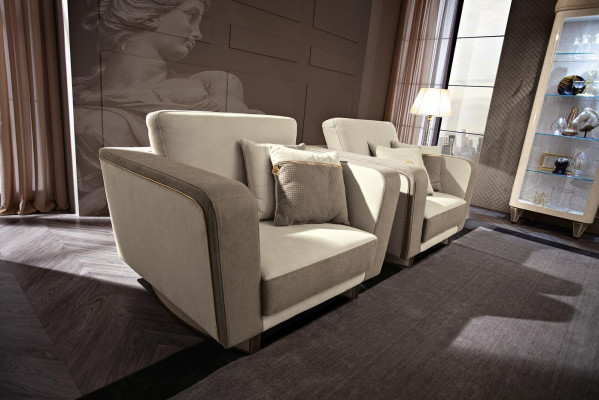 Meubels Inrichting Eenzitter Relax Club Leun Luxe Fauteuil Ontwerp Stoel Hotel Nieuw