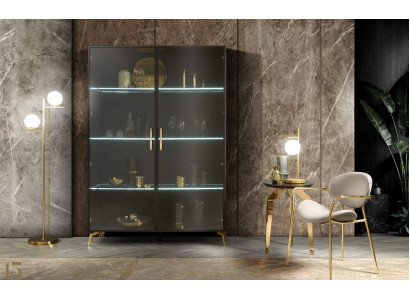 Vitrinekast Vitrinekasten Design Italiaanse meubels Woonkamerkast