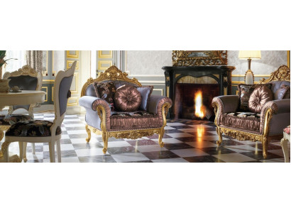 Art-deco design fauteuil textiel woonkamer lounge Nieuwe luxe design meubels stoelen.