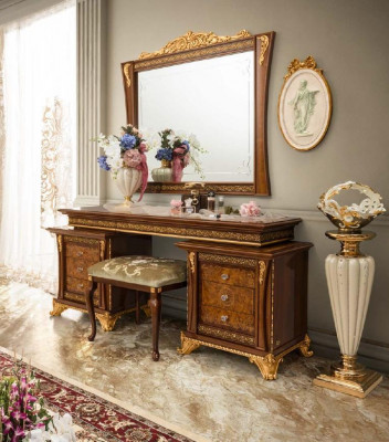 Schminktafel Ontwerp Houten Tafel Console Tafels Italiaanse Meubels