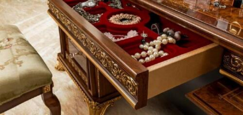 Schminktafel Ontwerp Houten Tafel Console Tafels Italiaanse Meubels