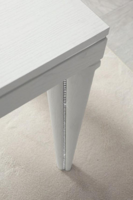 Uitbreidbare eettafel houten luxe tafels eetkamer meubels eet modern design.