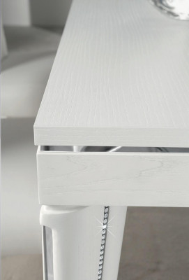 Uitbreidbare eettafel houten luxe tafels eetkamer meubels eet modern design.