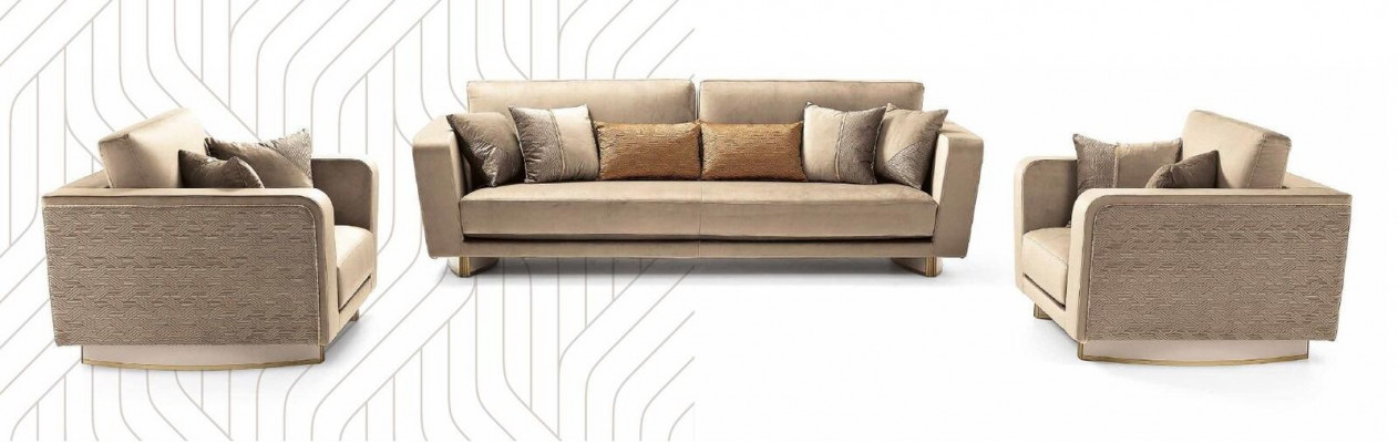 Fauteuil Design Bank Bankstel Stof Relax Lounge Luxe Televisie Club Bekleding Zitter