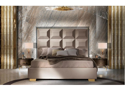 Bed Luxe Bedden Bed Frame Hout Slaapkamer Dubbel Huwelijk Italiaans Meubilair Nieuw
