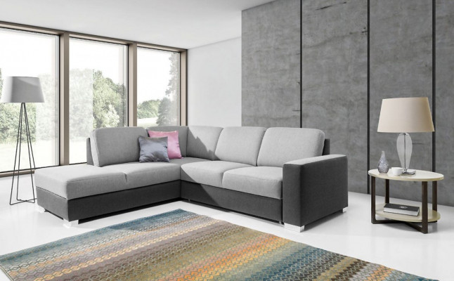 Multifunctioneel ontwerpersslaapbank hoekvorm D voor de woonkamer