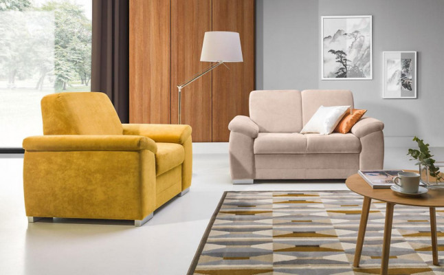 Sofaset Kussen Stof Stof Bankstel 2+1 Zits Set Stof Textiel Bankstellen