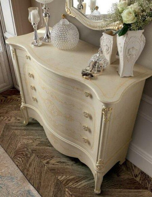 Ladekast Kast Laden Luxe Kast Plank Console Meubels Houten Kast Italië Nieuw
