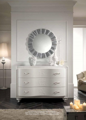 Stel ladekast spiegel luxe console commodes slaapkamer kruk compleet hout