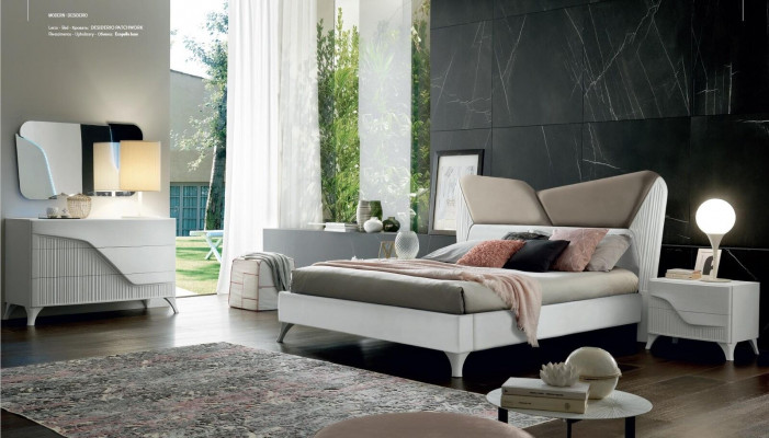 Bed bedlade tweepersoonsbed bedframe bed dubbel bedframe hout hotel nieuw