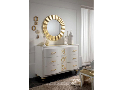 ladetafel kast luxe ladenkast kast rek console meubels houten kast Italië nieuw