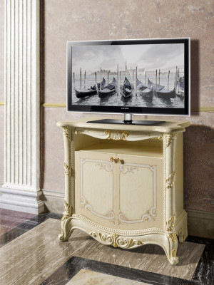 Houten woonkamermeubels Nieuwe woonkamer wandplank TV-kastplank Nieuwe tv-standaard