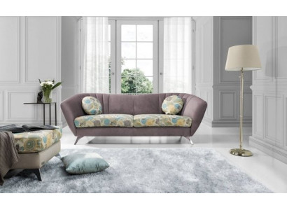 Ontwerp 3-zits Relax Clubbanken Loungebank Stoffen Beklede Bank Stoffen Bankstellen