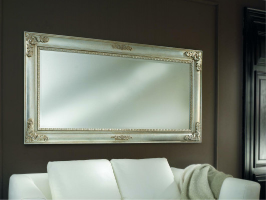 Wandspiegel Antiker Spiegel Barock Antik Holz 187x97 Hängespiegel Möbel Rahmen  Wandspiegel Antieke Spiegel Barok Antiek Hout 187x97 Ophangspiegel Meubels Frame